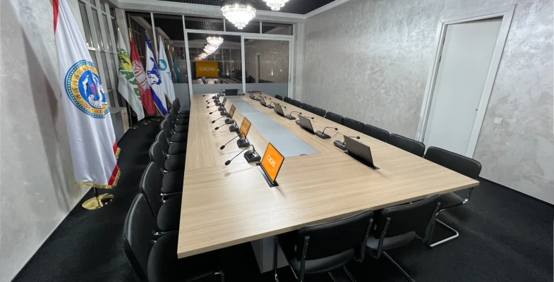 Оснащение конференц-зала - Маслихат г. Алматы